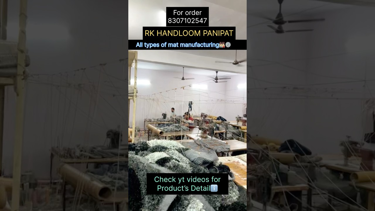 &ldquo;Inside a Mat Factory &ndash; Fast & Fascinating!&rdquo; #shorts #manufacturing