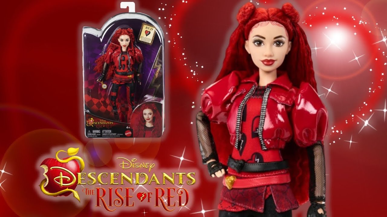 Кукла Red ♥️♣️ Descendants: Rise of Red от Mattel 🐇♠️ Распаковка