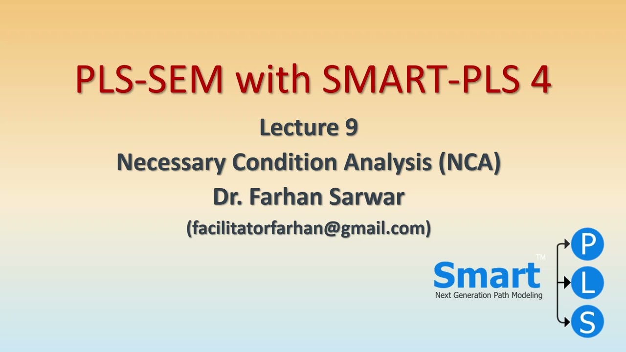 SMART PLS 4- Lecture 10: What is Necessary Condition Analysis (NCA), How to perform NCA?