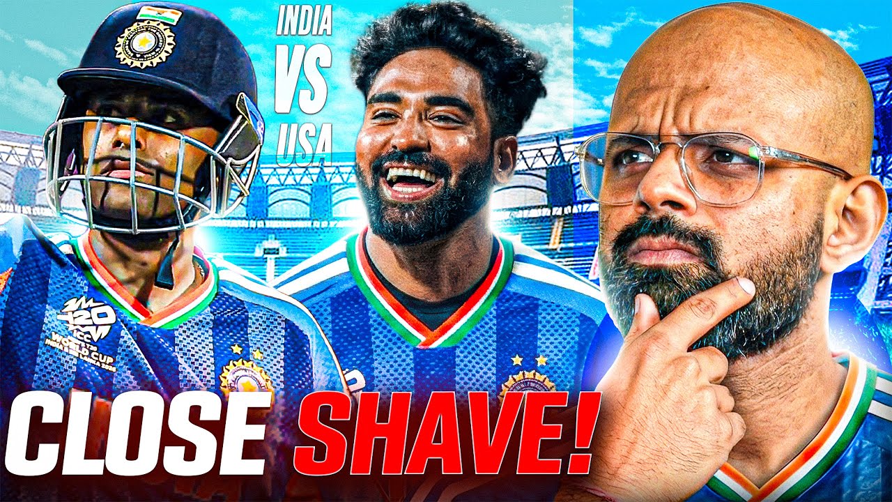 India survive USA scare