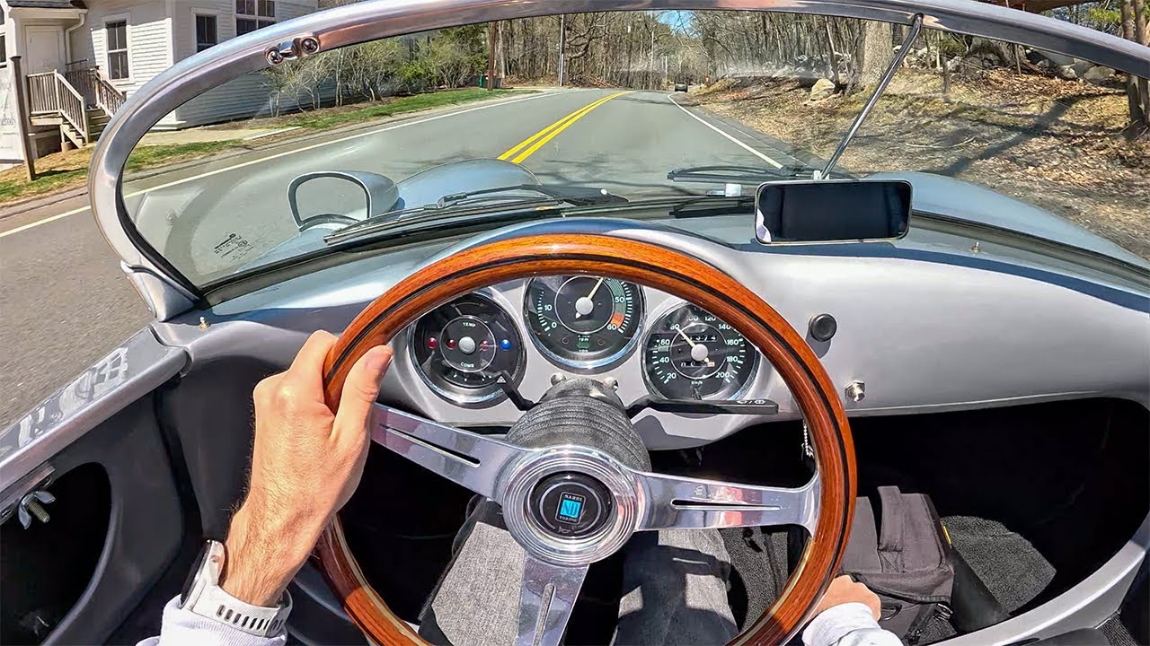 The Porsche 550 Spyder Replica That Commands Respect - Driving The Beck Spyder (POV Binaural Audio)