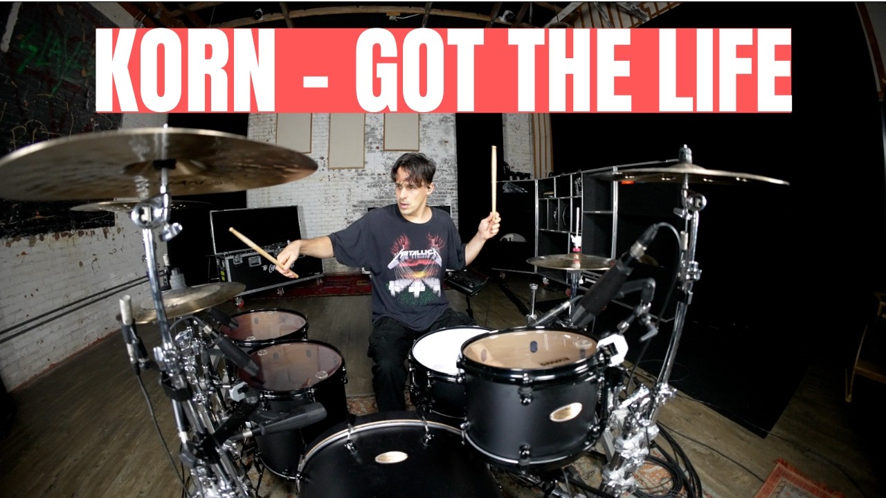 Korn - Got The Life - Matt McGuire Drum Cover