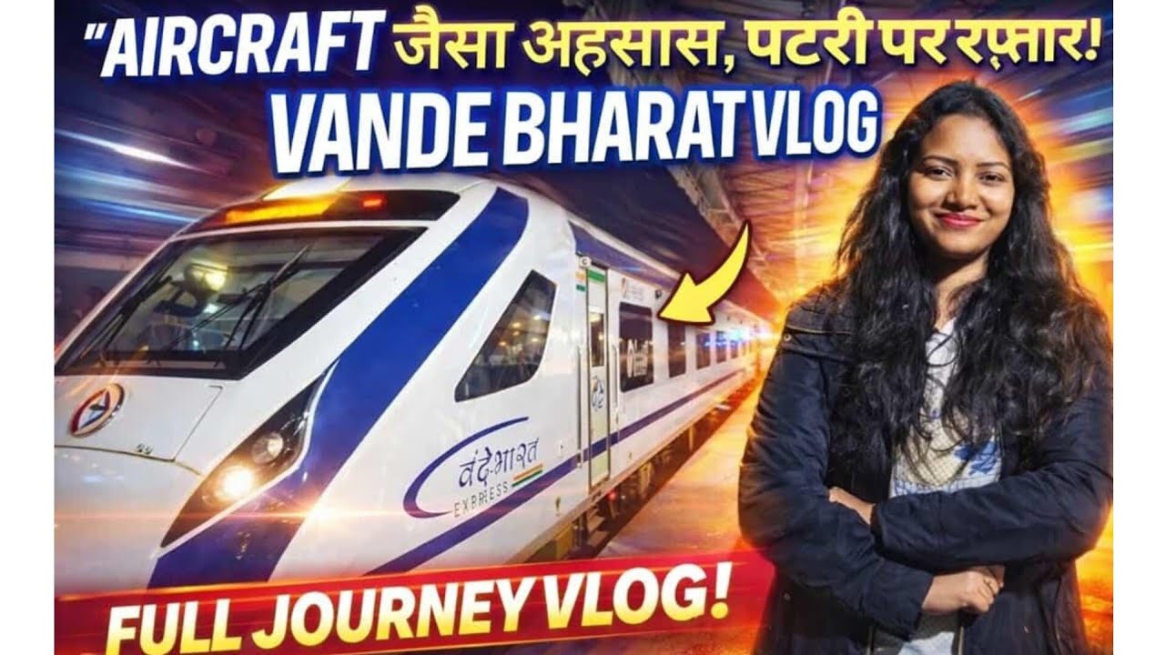 Aircraft जैसा अहसास पटरी पर रफ़्तार @KhuntiKiKiran Vande Bharat Train CC & EC Class Full Information