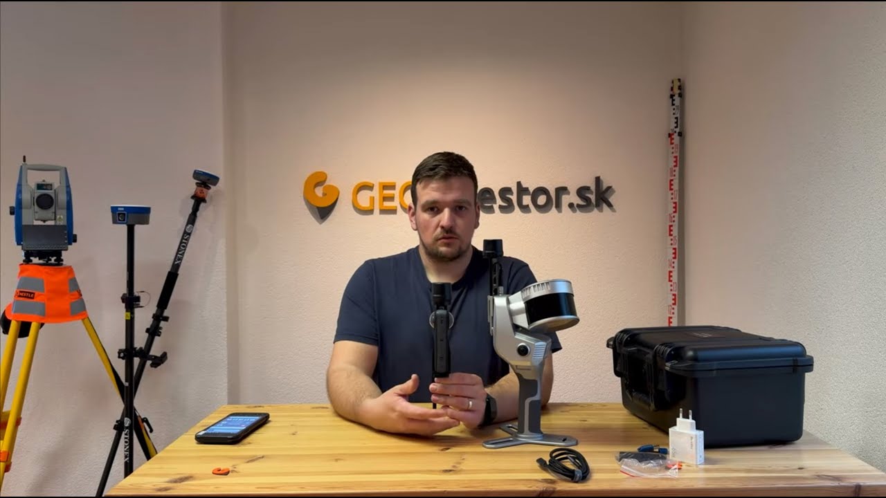 GEOpriestor.sk - SLAM laserový skener Stonex X120GO v2