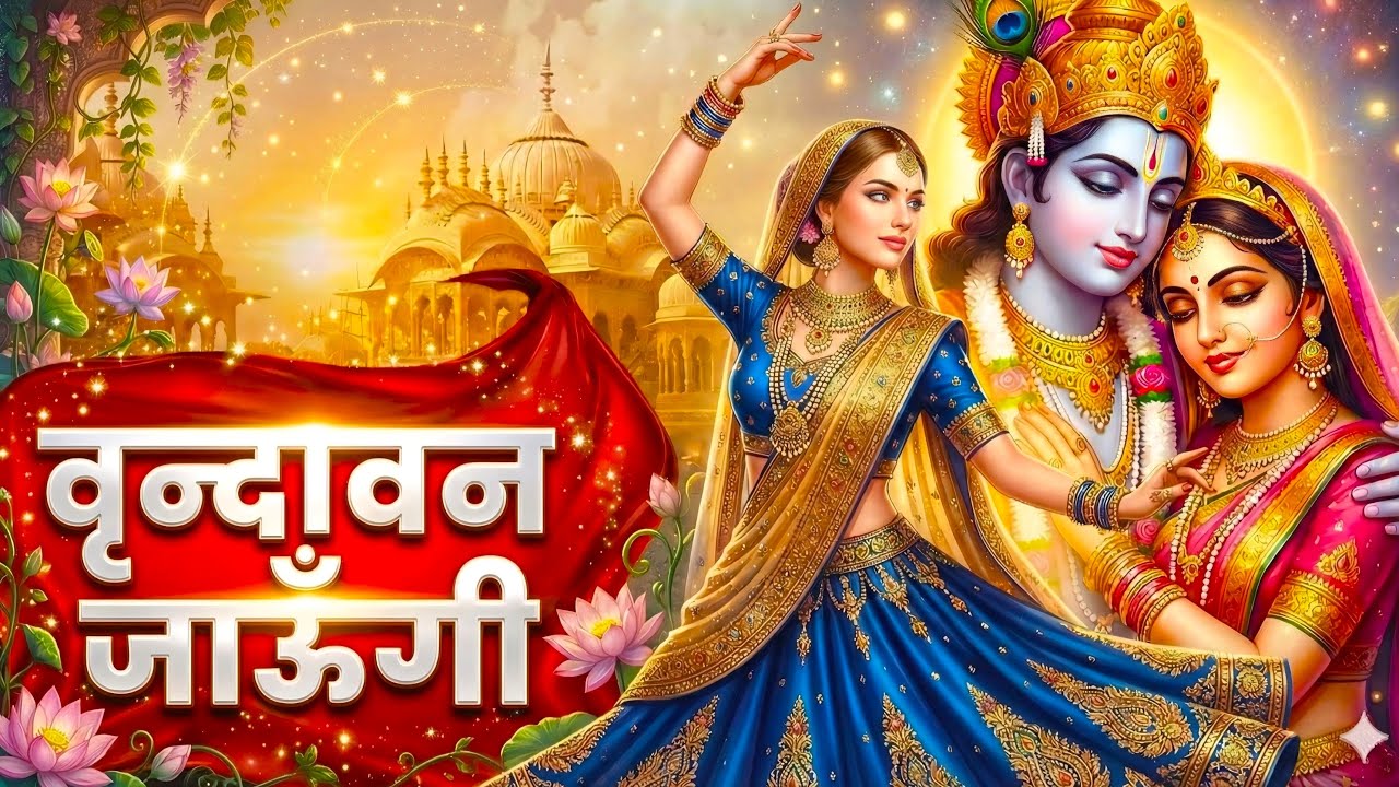 Vrindavan Jaungi | वृन्दावन जाउंगी | मेरे उठे विरह में पीर | Krishna Bhajan 2026 | #krishna #radhe