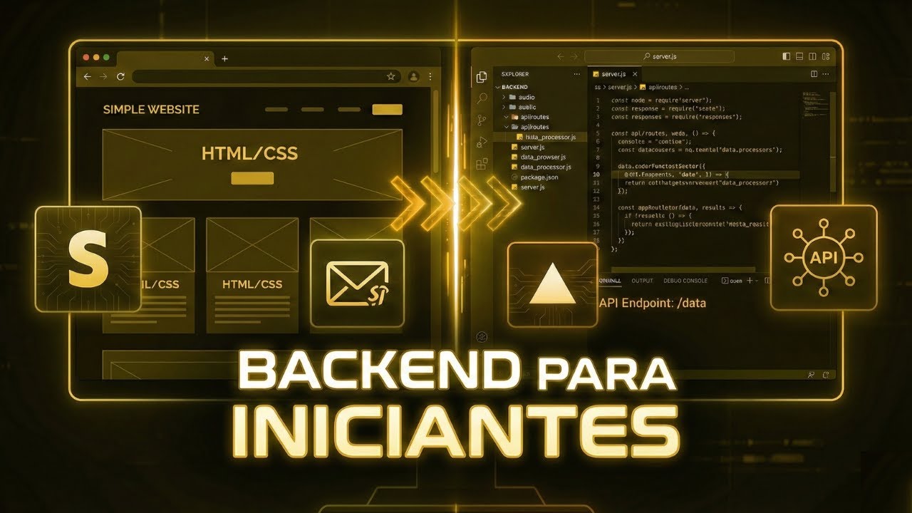 Backend Para Iniciantes: Como Conectei Meu Site de Forma Simples #backend #programação