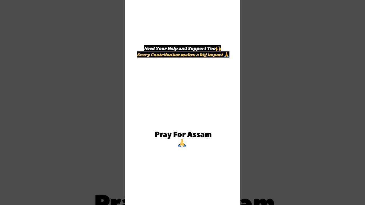 🙏#assam #flood #floodrelief #contribution #donation #support #help #food #medicine #needsupport