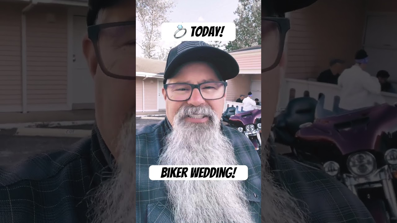 Getting married at Bike Rally