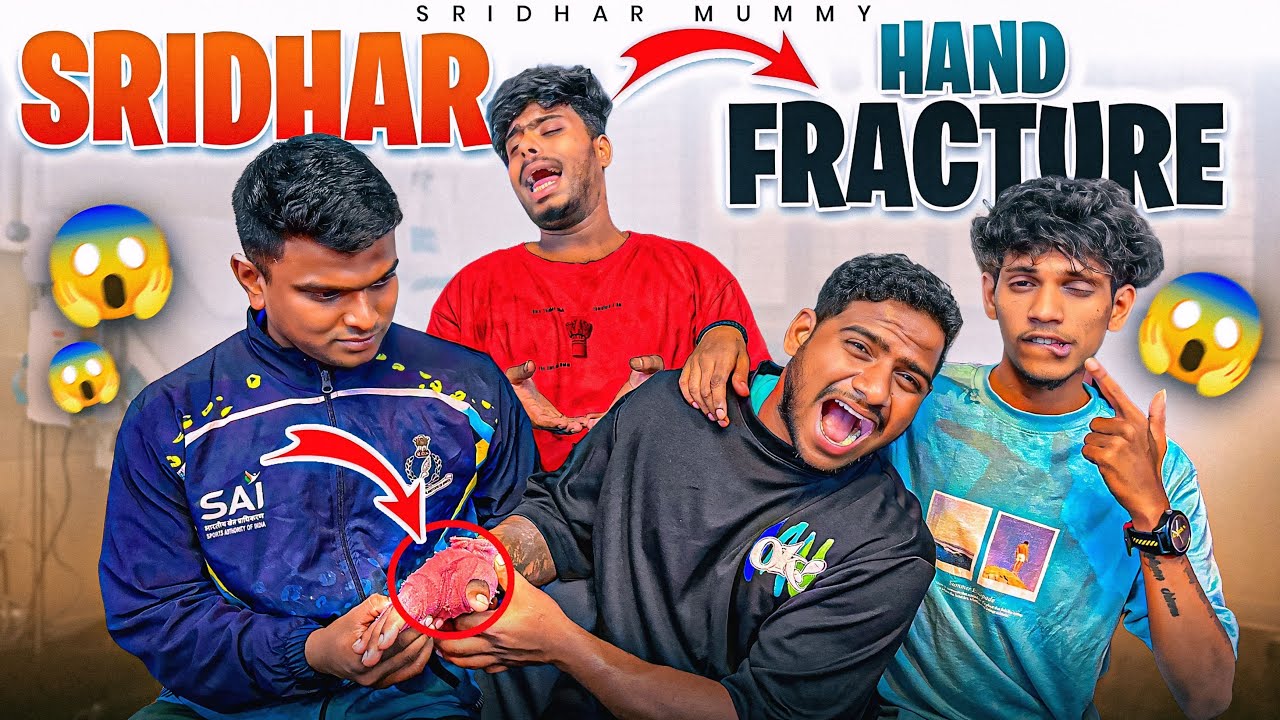 Sridhar hand fracture in box cricket 🙆🏻‍♂️🫨#sridharmummy