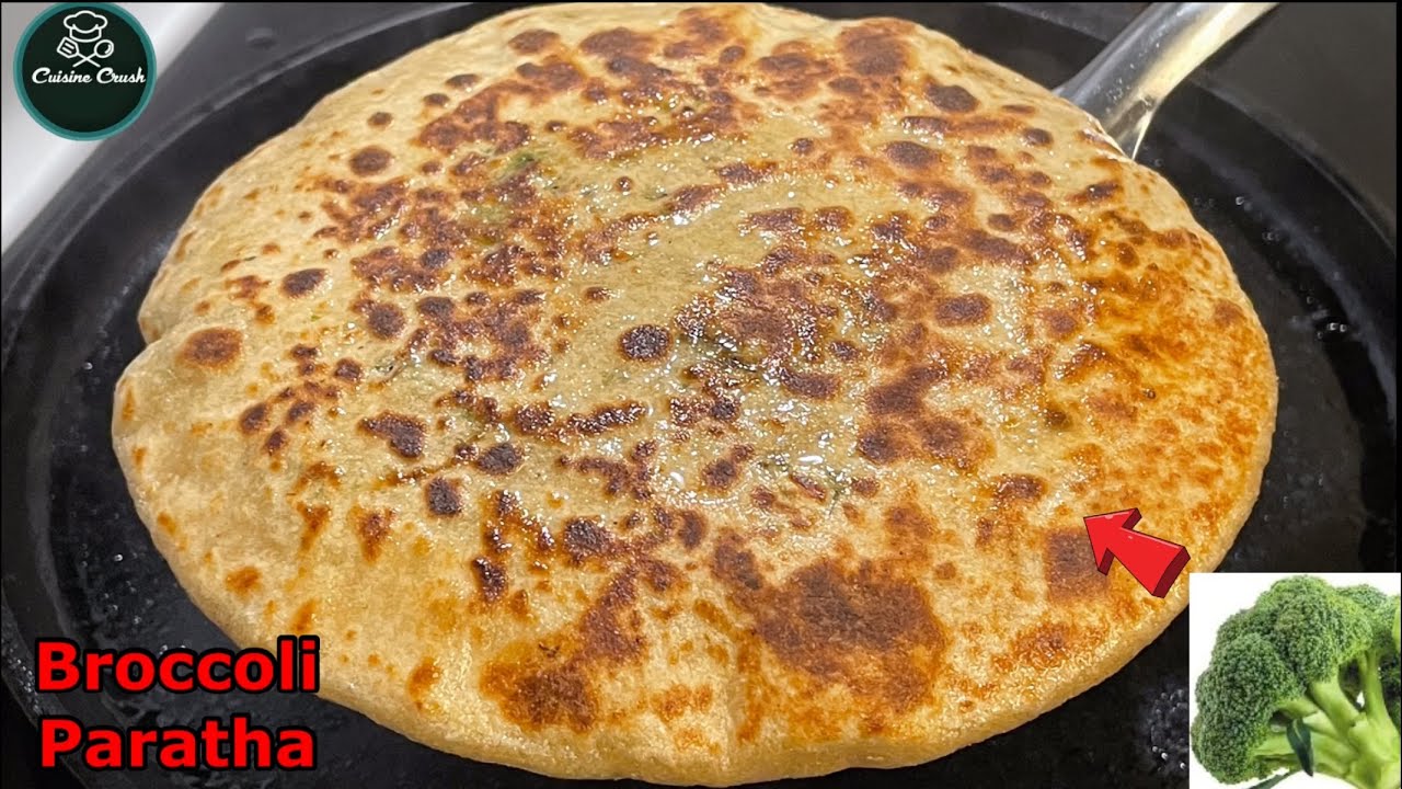 Broccoli  Paratha  Recipe | Broccoli indian Recipe  for kids | Healthy Lunch Box Recipe for kids