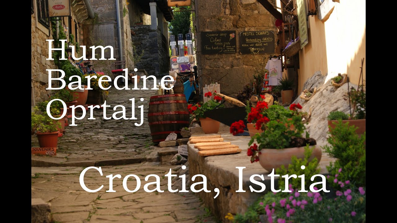 oChorwacji.pl: Istria -  Hum, jaskinia Baredine, Oprtalj