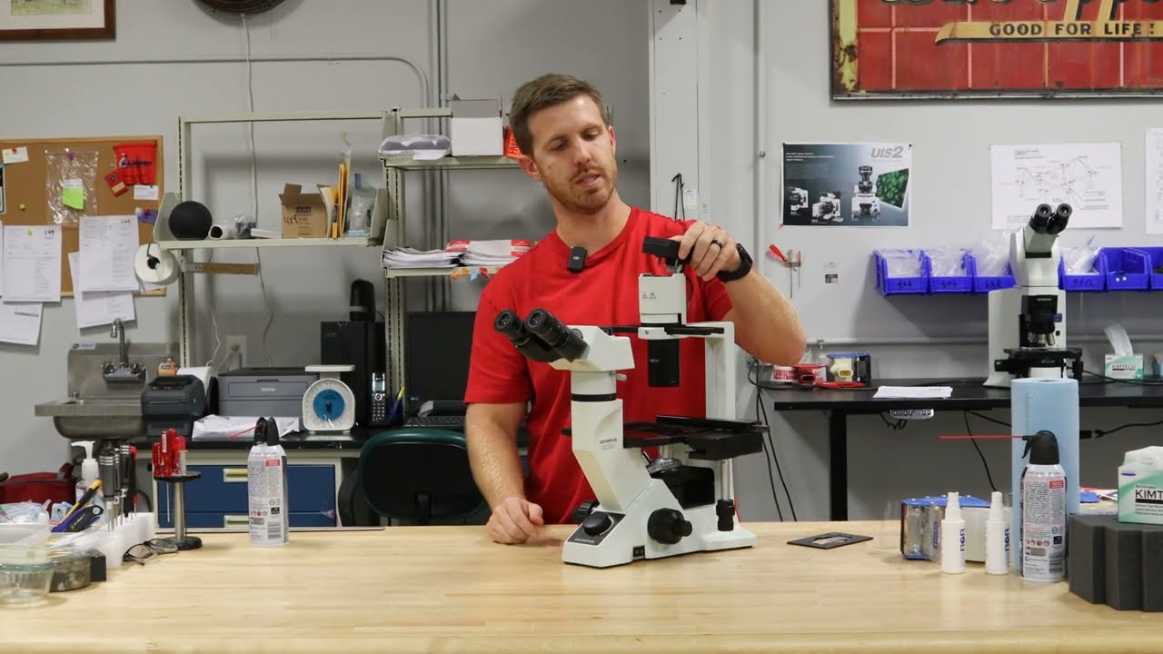 Get to know your  Olympus CKX41 Tissue Culture Microscope