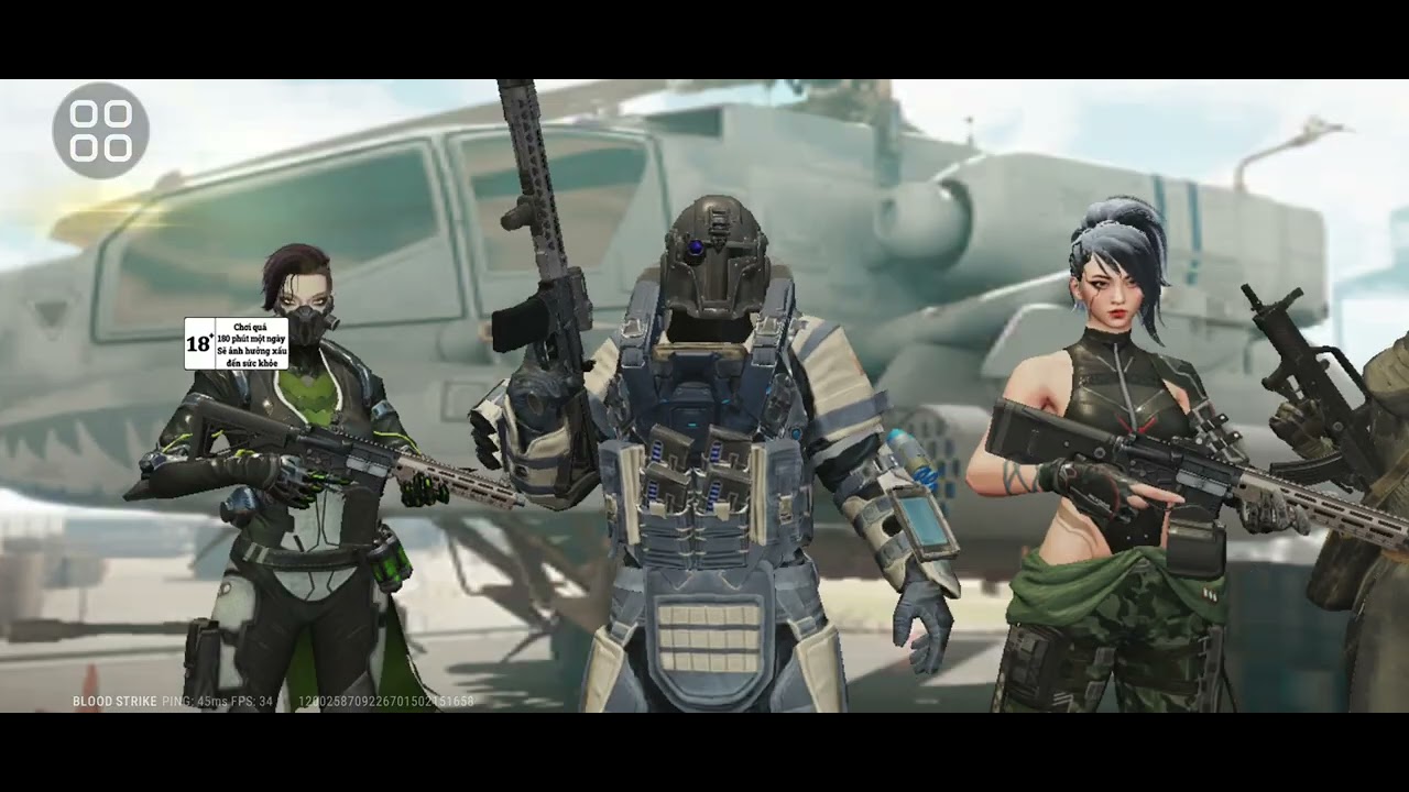 Chơi bloodstrike, p3 lên rank vàng 4