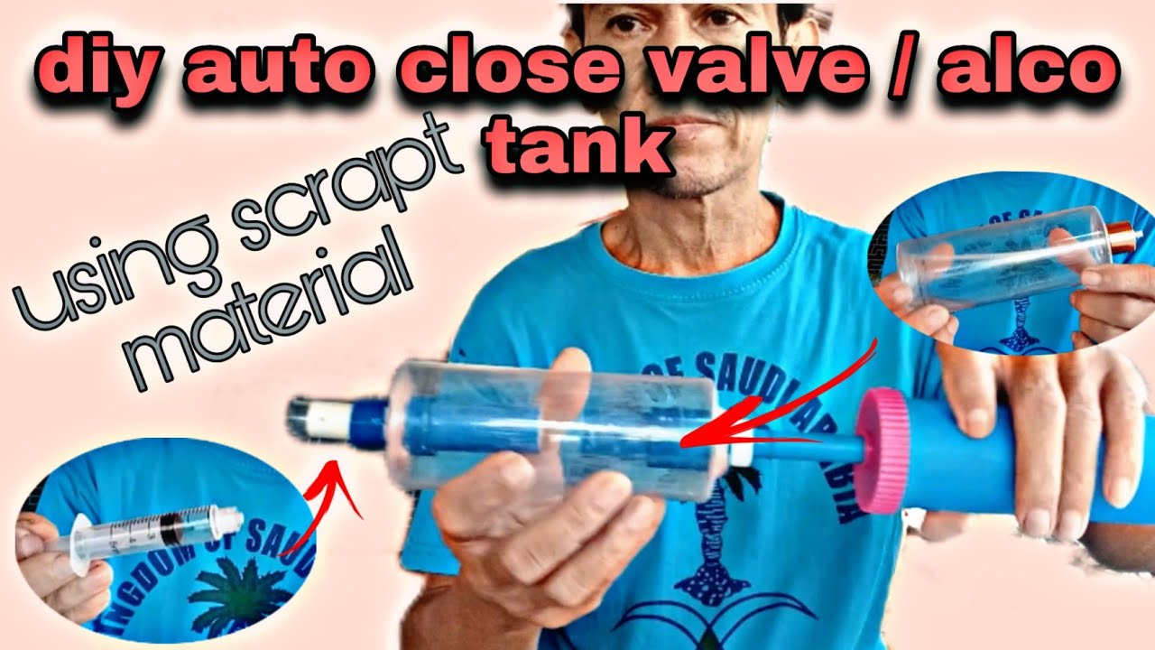 DIY AUTOMATIC valve & ALCOtank