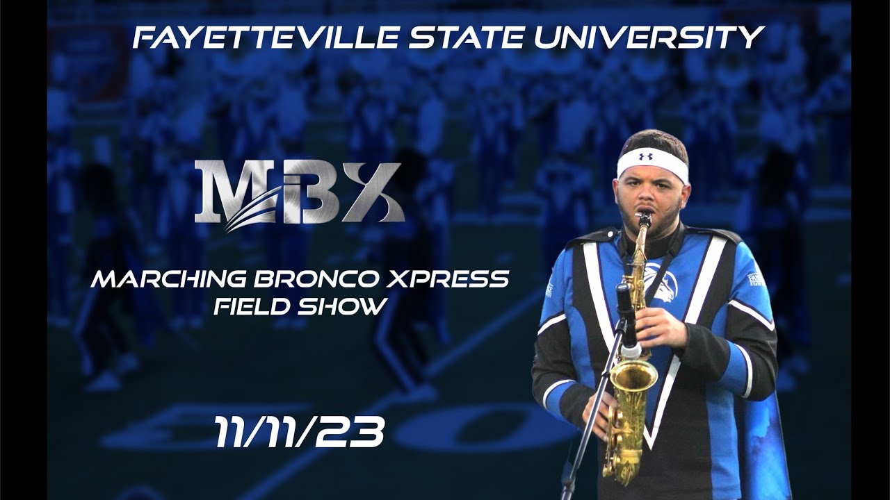 Fayetteville State University Marching Bronco Xpress Halftime Show @The CIAA CHAMPIONSHIP