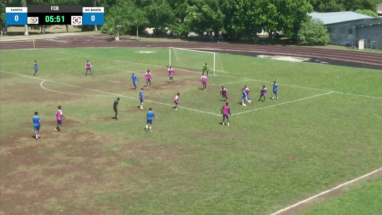 Partido FBC  amistoso  SANTOS SPORTING vs AC BAUTA