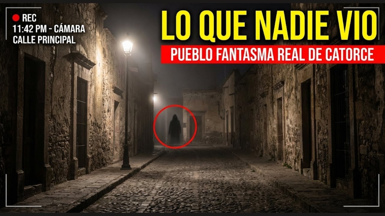 🌑 REAL DE CATORCE de Noche: El Pueblo Fantasma donde te observan (Voces y Sombras)