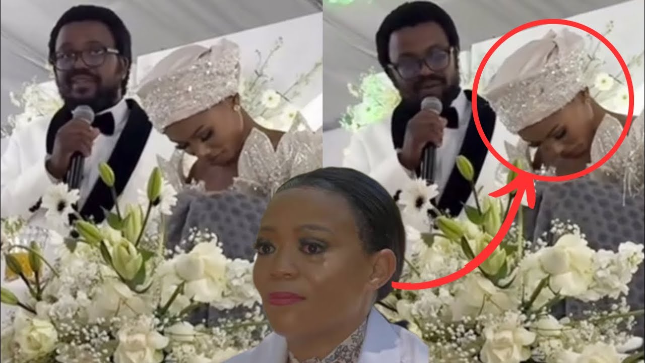 Nozipho Ntshangase’s husband’s heartbreaking speech at his wedding that got everyone talking 😭