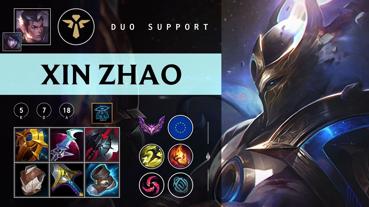 Xin Zhao Support vs Thresh - EUW Master Patch 26.03