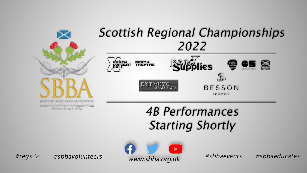 Scottish Regional Championships 2022 - 4B Live Broadcast