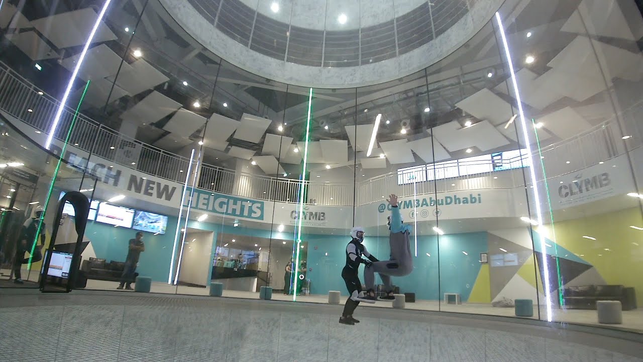 3hrs In The Worlds Largest Wind Tunnel | In 10min | CLYMB Abu Dhabi