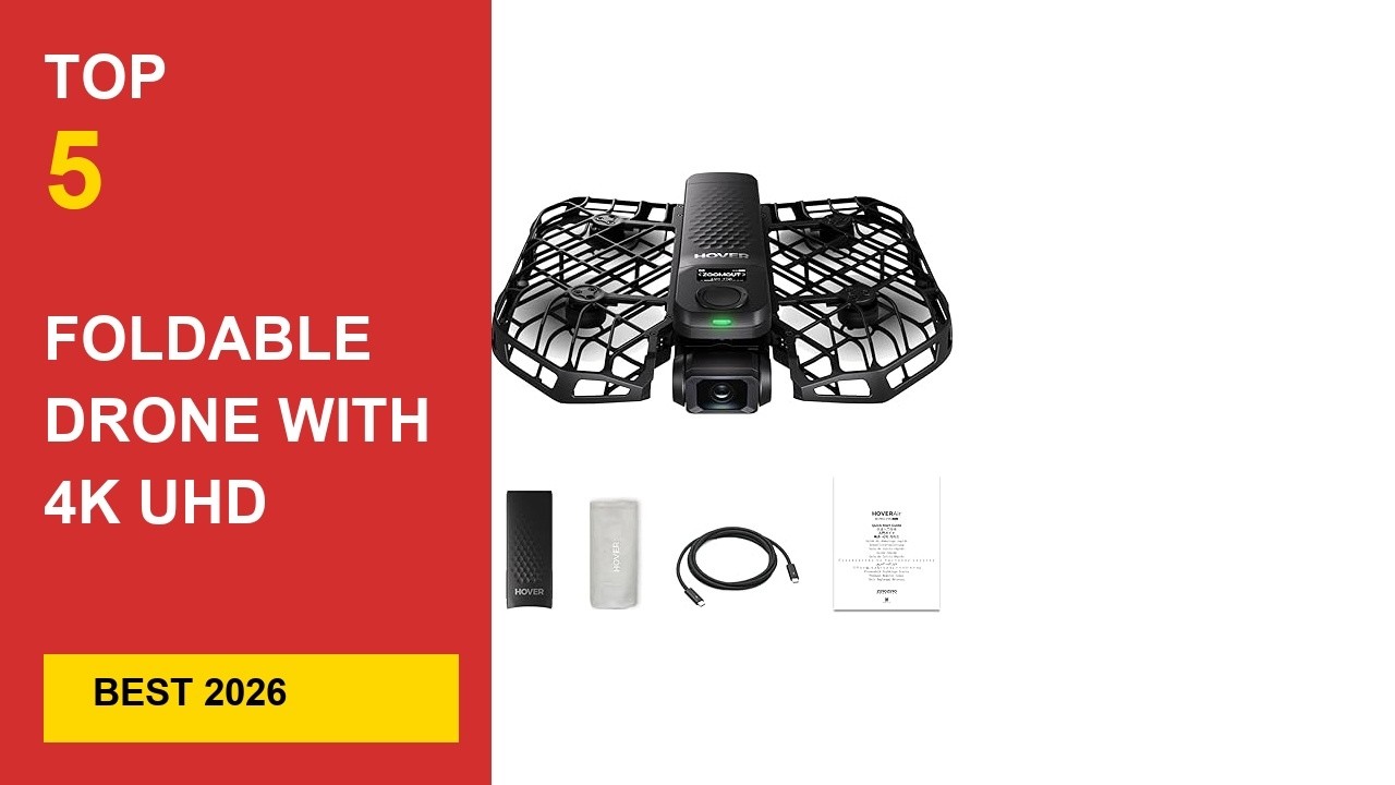 Best Foldable Drone With 4K Uhd Camera in 2026 - Expert Reviews in 2026
