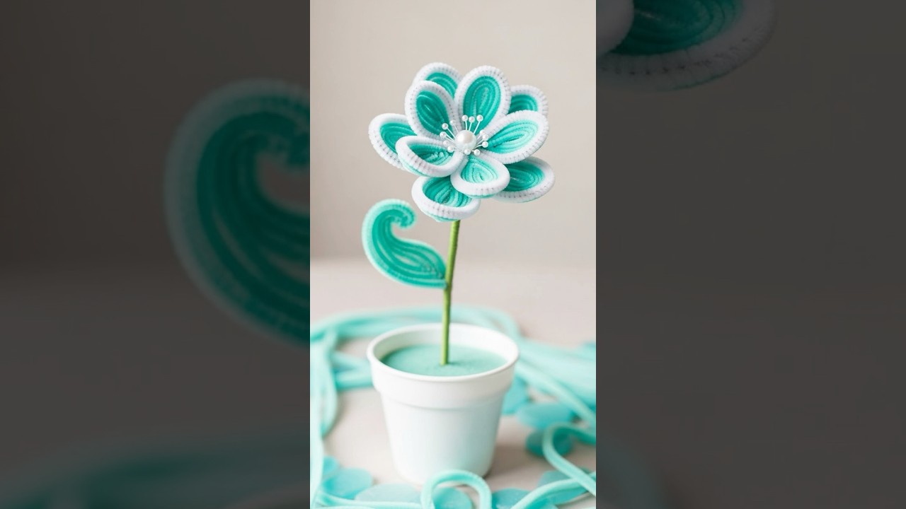 How to Make Pipe Cleaner Flowers: 5 Easy & Beautiful Ideas for Beginners (Ep.96)