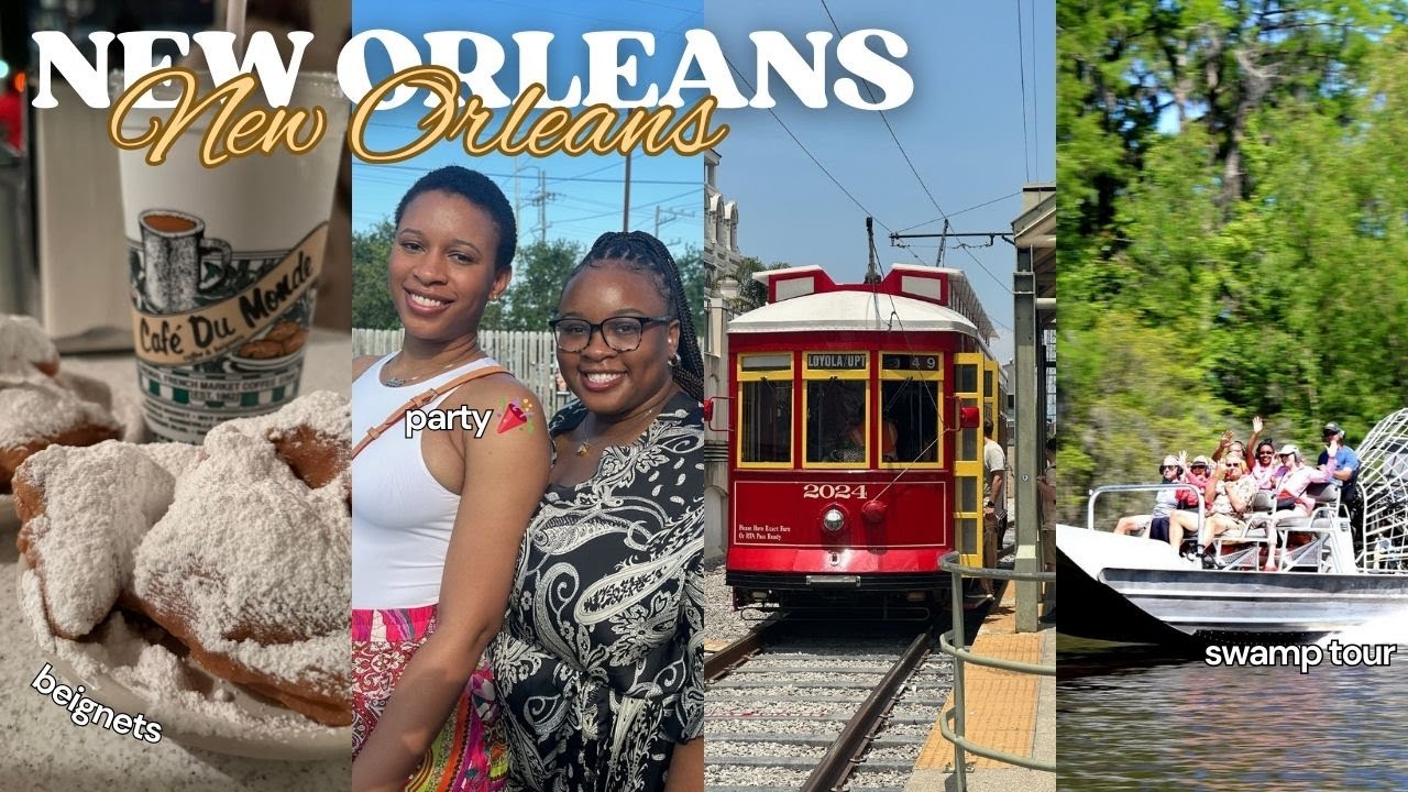 New Orleans Travel Vlog | Vue New Orleans, Swamp Tour,  Food Tour | Renaissance New Orleans Hotel