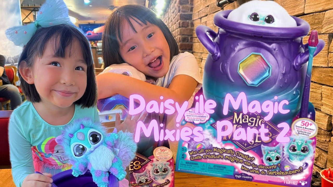 Daisy ile Magic Mixies oynuyoruz 🎉 Daisy’nin yeni arkadaşı çok tatlıymış 🥰