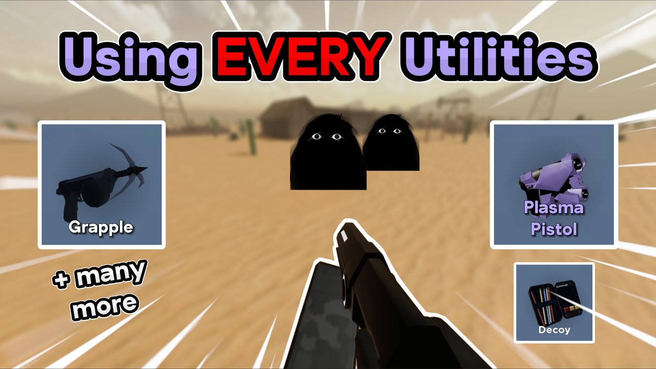 I Used EVERY Utility In ROBLOX Evade