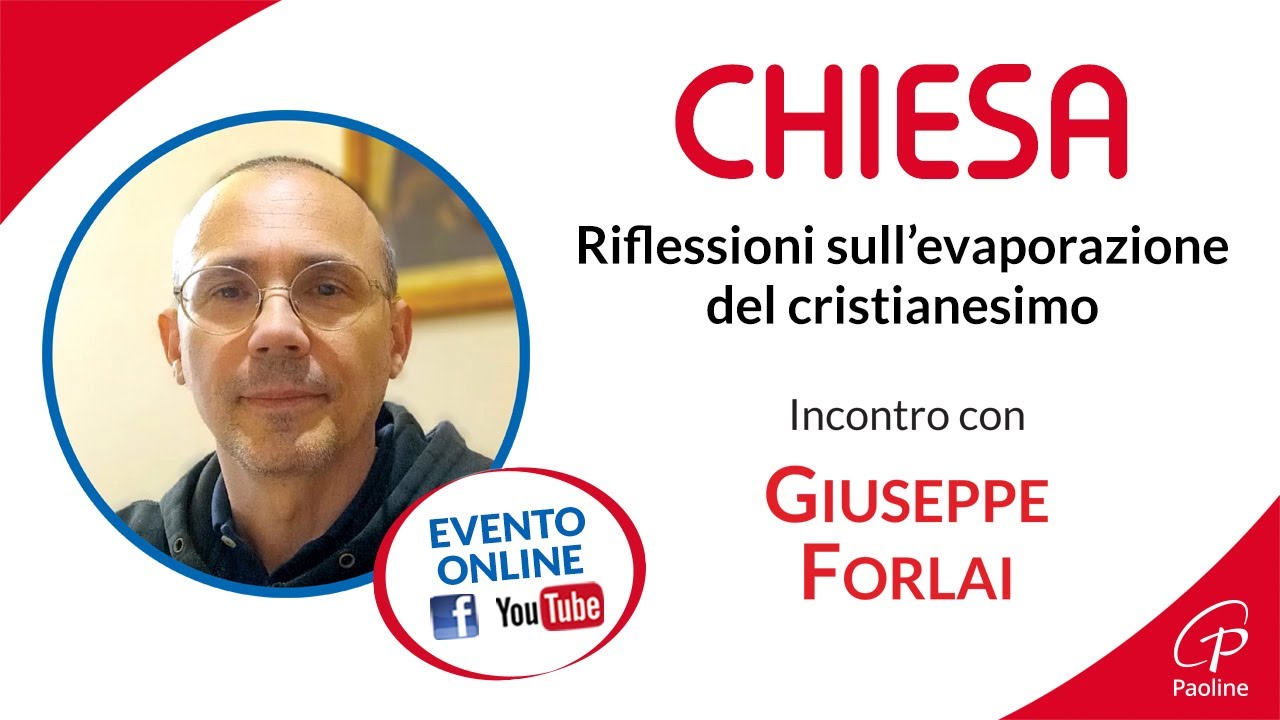 Chiesa. Riflessioni sull'evaporazione del cristianesimo [Diretta]