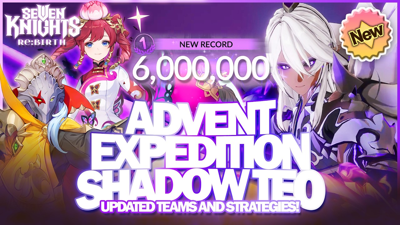 SHADOW TEO UPGRADED COMPS! ~6M With & Without Melia~ | Seven Knights Re:BIRTH