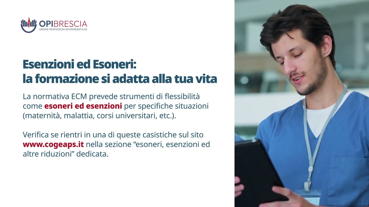 OPI BRESCIA - Infermieri e Crediti ECM: tutto quello che devi sapere per essere in regola