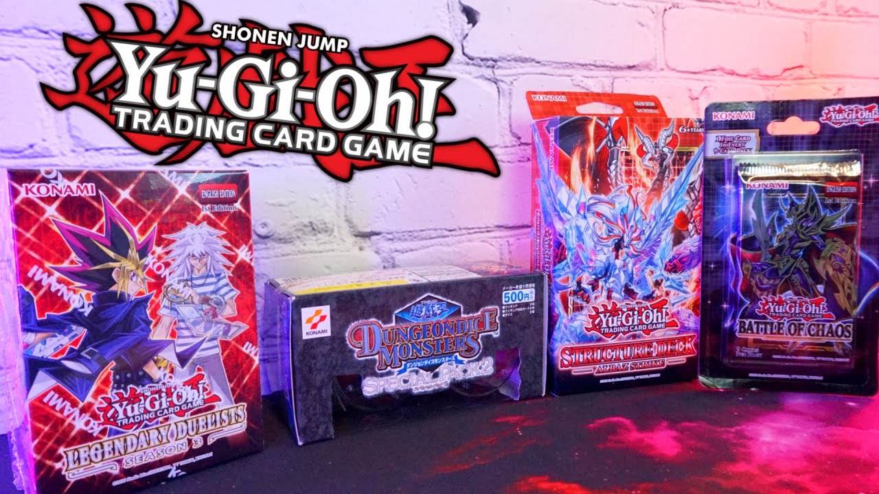 Opening a Bunch of Yu-Gi-Oh Stuff! + Dungeon Dice Monsters
