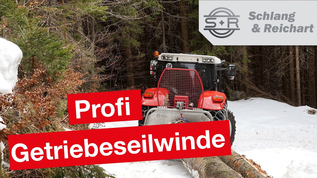 Schlang & Reichart Profi Getriebeseilwinden