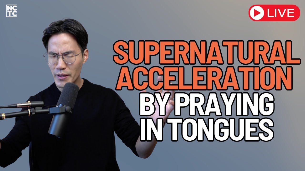 Supernatural Acceleration By Praying in Tongues | Let's Speak In Tongues Together with John Cho
