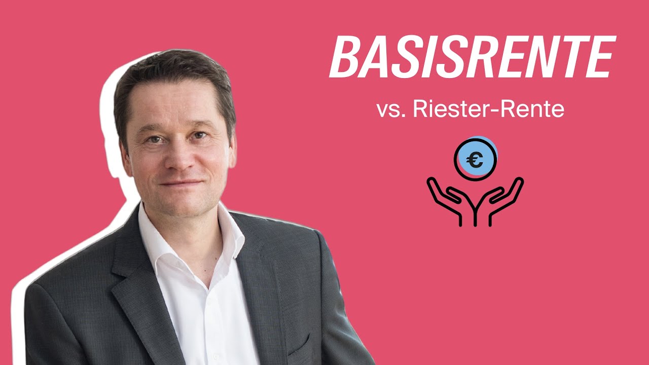 Basisrente vs. Riester-Rente