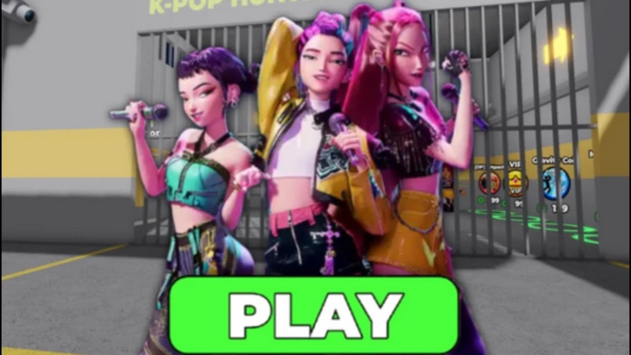 K POP HUNTERS PRISON RUN! Obby WALKTHROUGH FULL GAME #roblox