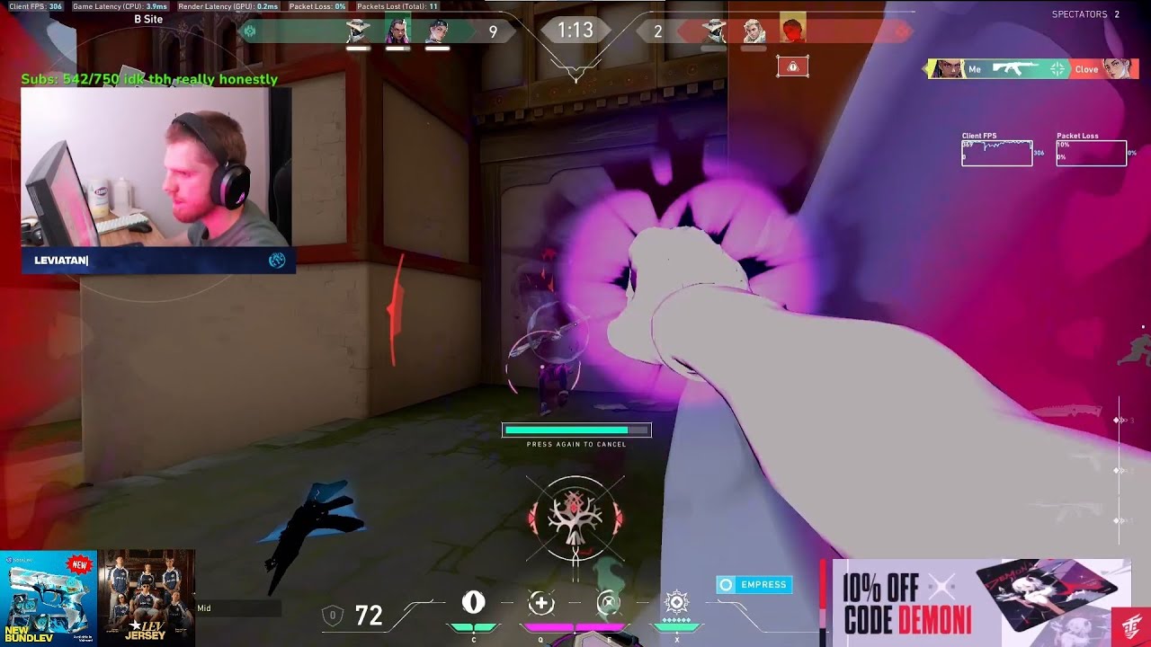 HAVEN! MVP! LEV DEMON1 REYNA RADIANT VALORANT GAMEPLAY [Full Match VOD]
