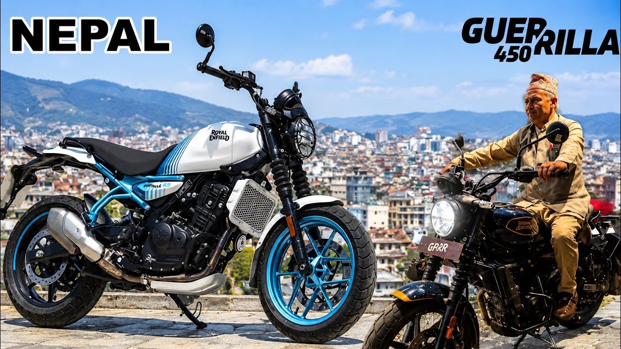 The best Royal Enfield? The Guerrilla 450 Launchedin Nepal | you need to see! Bhaktapur✅