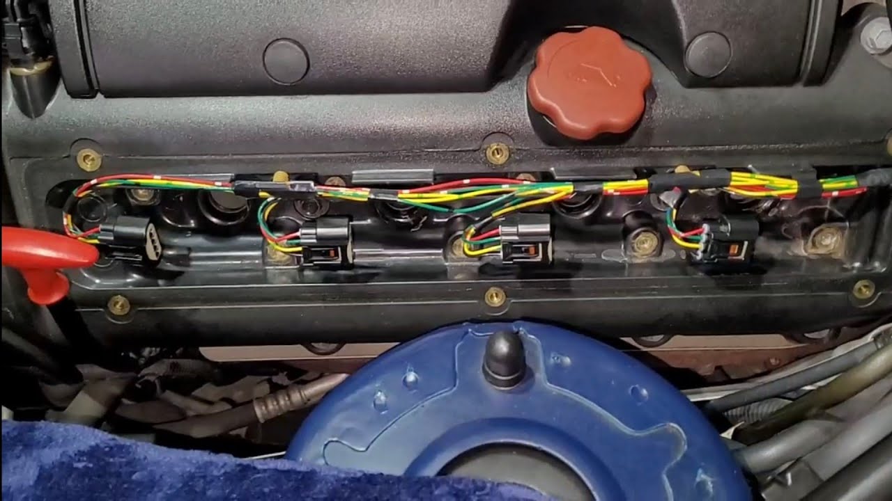 2001 Jaguar XK8 - Left Bank Ignition Coils, wiring harness,  moisture concerns