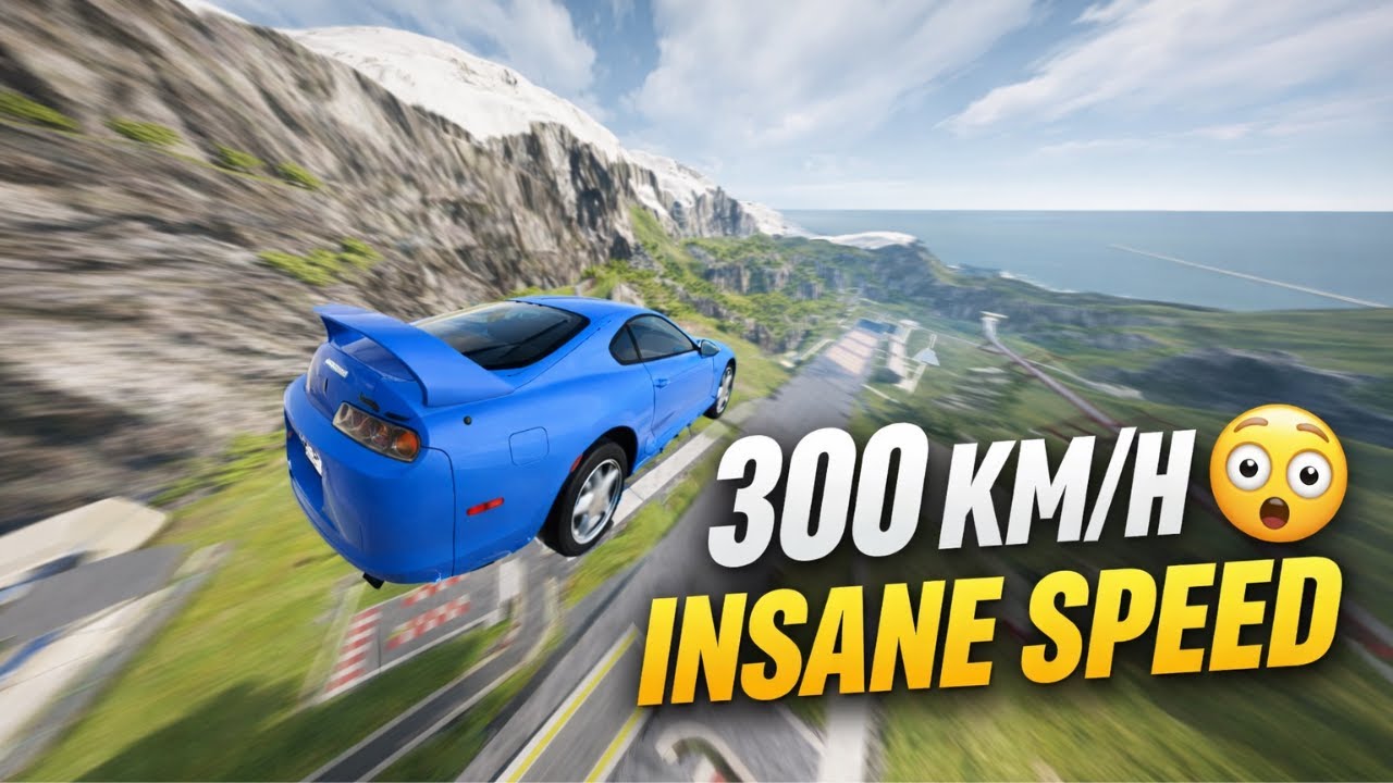 Instant 300km/h Brutal Crash Physics | BeamNG.Drive