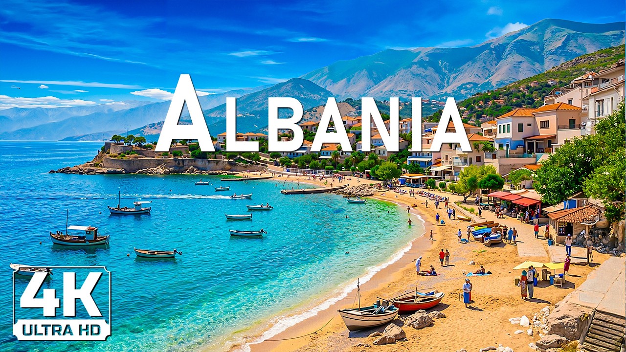 🌊🇦🇱 Albania 4K 🇦🇱🌊 | Turquoise Riviera, Alpine Peaks & Timeless Balkan Serenity