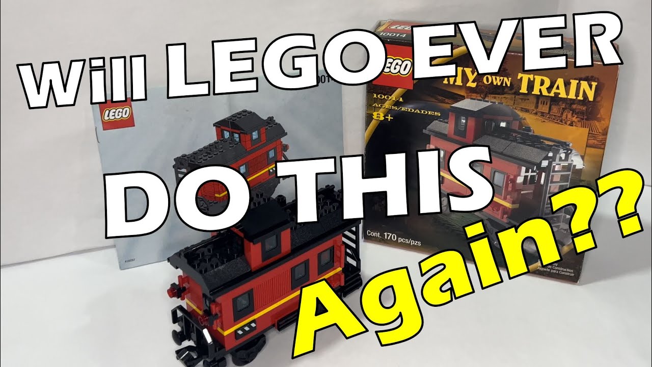Will Lego Ever bring this back? Caboose 10014 Review and 360