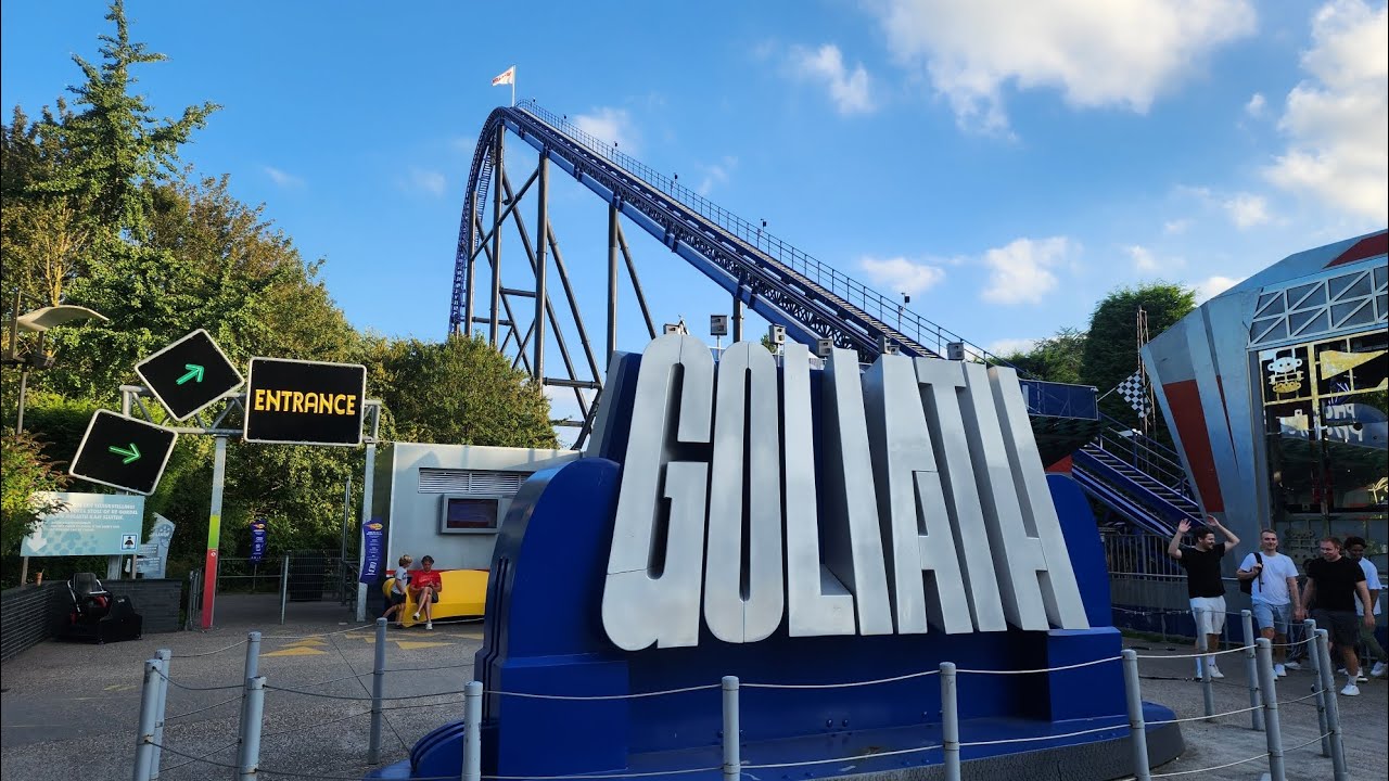 Goliath Intamin Mega Coaster Waliabi Holland