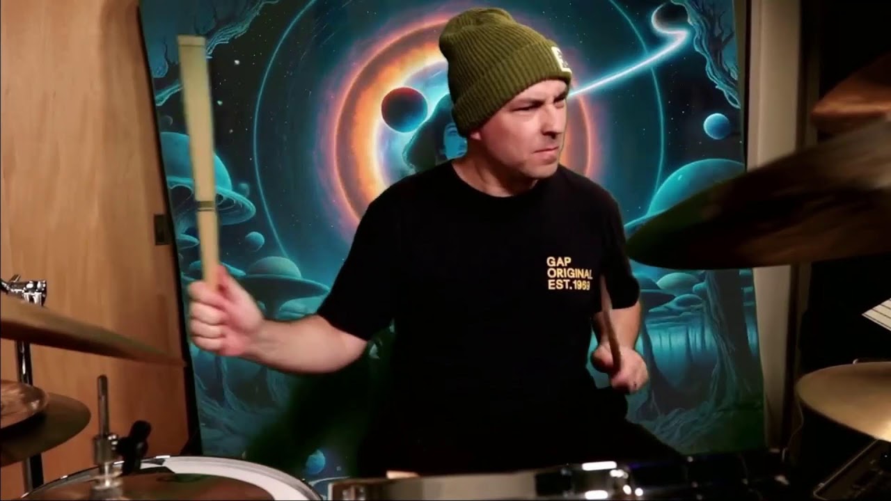 Live drum'n bass drums