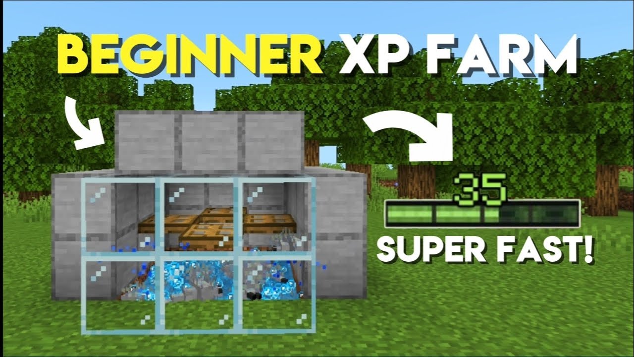 Minecraft NEW XP Farm in Bedrock Edition 1.21.131 (MCPE/Xbox/PS4/Nintendo Switch/Windows10)