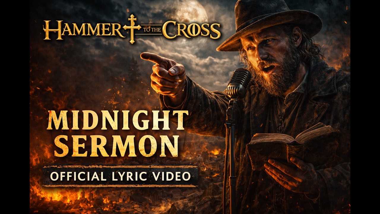 Midnight Sermon - Official Lyric Video | Hammer to the Cross