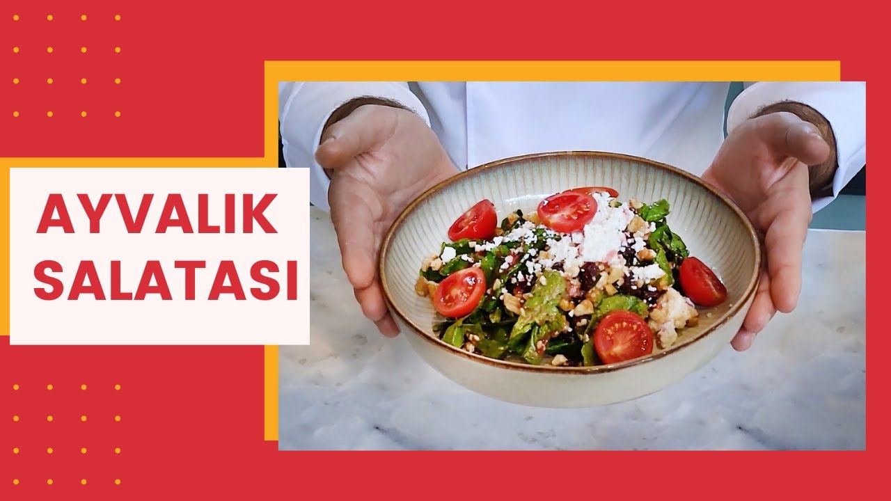 Murat Bozok'tan Enfes Ayvalık Salatası Tarifi  | Lezzet Mutfak Okulu