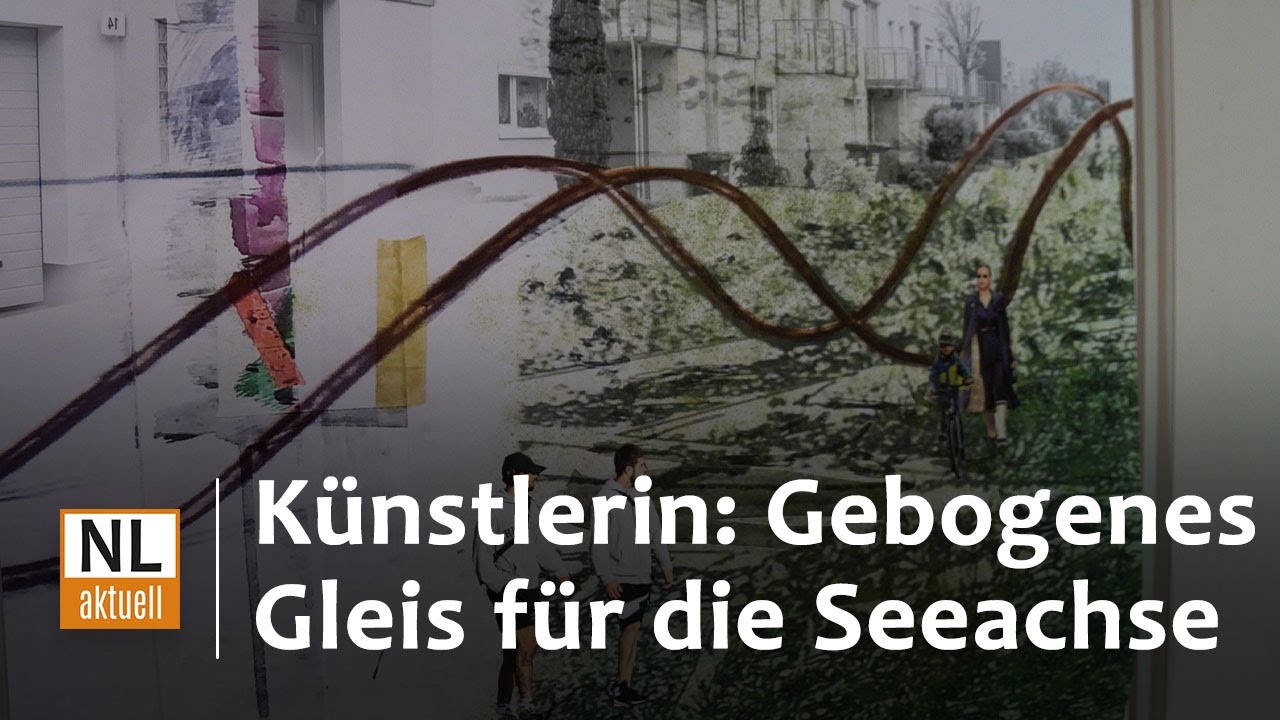 Cottbus | Gebogenes Gleis für die Seeachse, Wettbewerbsgewinnerin präsentiert Projekt